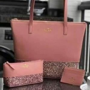 Kate Spade Purse and Make-up Bag